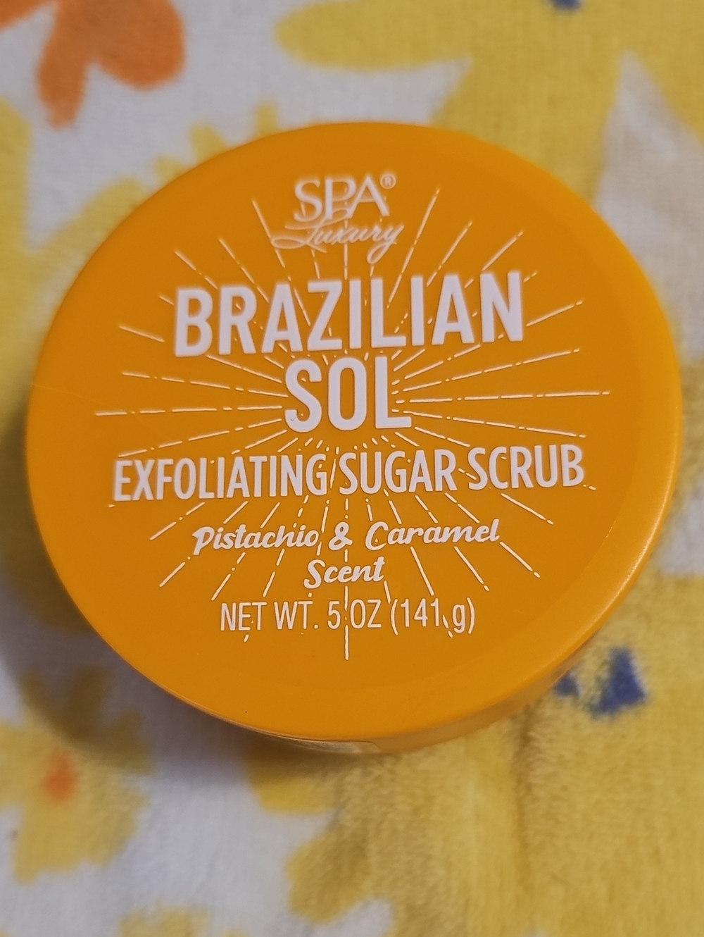 Exfoliating Sugar Scrub - Orange (Pistachio & Caramel)